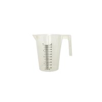 MESSBECHER - STAPELBAR - OFFENER GRIFF - PP, 1,0 l VE 1