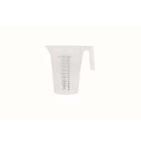 MESSBECHER - STAPELBAR - OFFENER GRIFF - PP, 2,0 l VE 1