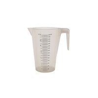 MESSBECHER - STAPELBAR - OFFENER GRIFF - PP, 3,0 l VE 1