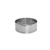 RUNDSIEB / PUDERZUCKERSIEB, EDELSTAHL - 0,2 MM NETZMASCHEN, Ø 260 mm VE 1