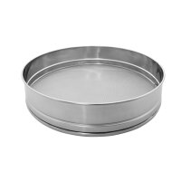 RUNDSIEB / MEHL- UND ZUCKERSIEB - EDELSTAHL RING UND MASCHEN 0,84 MM, Ø 400 mm / 0,84 mm VE 1