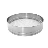 RUNDSIEB / MEHL- UND ZUCKERSIEB - EDELSTAHL RING UND MASCHEN 6,8 MM, Ø 400 mm / 6,8 mm VE 1