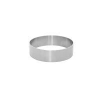 DESSERT- UND TORTENRINGE - ALUMINIUM, 180 x 50 mm VE 1