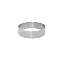 Dessert- und Tortenring 180 x 50 x 2,0 mm Tortenring Aluminium 180 x 50 x 2 mm