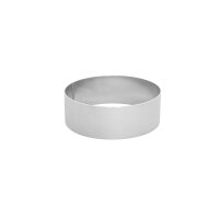 DESSERT- UND TORTENRINGE - ALUMINIUM, 180 x 60 mm VE 1