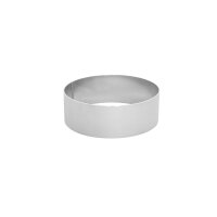 Dessert- und Tortenring 180 x 60 x 2,0 mm Tortenring Aluminium 180 x 60 x 2 mm