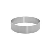 DESSERT- UND TORTENRINGE - ALUMINIUM, 240 x 60 mm VE 1
