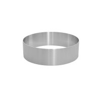 DESSERT- UND TORTENRINGE - ALUMINIUM, 240 x 70 mm VE 1