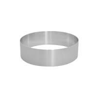 Dessert- und Tortenring 260 x 80 x 2,0 mm Tortenring Aluminium 260 x 80 x 2 mm