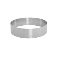 Dessert- und Tortenring 280 x 70 x 2,0 mm Tortenring Aluminium 280 x 70 x 2 mm