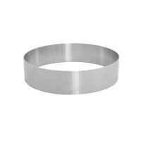 Dessert- und Tortenring 320 x 70 x 2,0 mm Tortenring Aluminium 320 x 70 x 2 mm