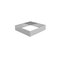 SCHNITTEN-/BACKRAHMEN QUADRAT, 220 x 220 x 50 mm VE 1