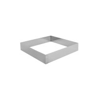 SCHNITTEN-/BACKRAHMEN QUADRAT, 240 x 240 x 50 mm VE 1