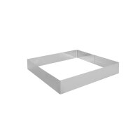 SCHNITTEN-/BACKRAHMEN QUADRAT, 280 x 280 x 50 mm VE 1