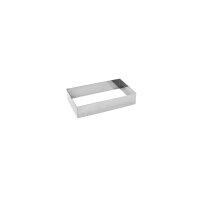 SCHNITTEN-/BACKRAHMEN RECHTECKIG, 140 x 240 x 40 mm VE 1