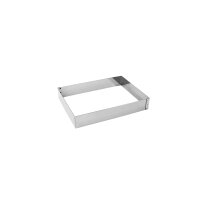 SCHNITTEN-/BACKRAHMEN RECHTECKIG, 220 x 300 x 40 mm VE 1