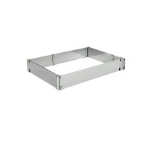 BACKRAHMEN RECHTECKIG, VERSTELLBAR, 216 x 310 - 405 x 605...