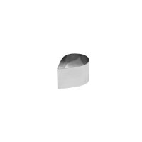 DESSERTRING "MINI" TROPFEN - EDELSTAHL, 77 x 54...