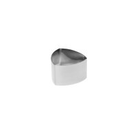 DESSERTRING "MINI" DREIECK - EDELSTAHL, 68 mm VE 1