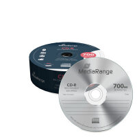 MediaRange CD-R 700MB I 80min, 52x speed, 25-Pack