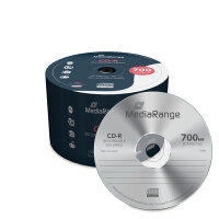 MediaRange CD-R 700MB I 80min, 52x speed, 50-Pack