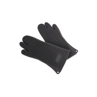 BACKHANDSCHUH - SILIKON - SCHWARZ , 385 mm VE 1 Paar