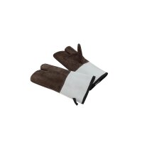 Leder Backhandschuhe 3-Finger