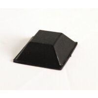 SILIKONFÜßE FÜR AUSLAGETABLETT&SCHALEN (QUADRATISCH), 7 Stk. (20x20x7 mm) VE 7
