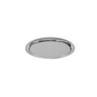 SERVIERTABLETTS - OVAL - EDELSTAHL POLIERT -...