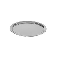 SERVIERTABLETTS - OVAL - EDELSTAHL POLIERT -...