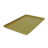 AUSSTELLBLECHE / THEKENBLECHE - ALU "GOLD"...