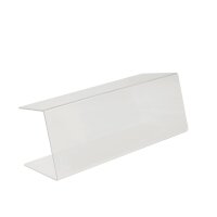 THEKENAUFSTELLER FÜR HYGIENISCHEN SCHUTZ / SPUCKSCHUTZ, 540 x 220 x 200 mm VE 1