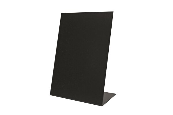 Tischaufsteller / Preisschilder, DIN A4 Tischaufsteller L-Form 210 x 297 mm