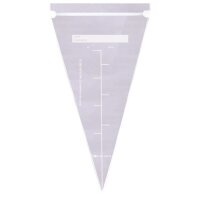 EINWEG-SPRITZBEUTEL - “ZIPPER”, 320 x 150 mm VE 50
