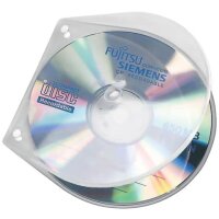 CD/DVD-H&uuml;llen - Hardbox zum Abheften, 10...
