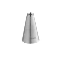 STERNTÜLLEN (FRANZÖSISCHE TÜLLEN) - EDELSTAHL, AUS EINEM STÜCK , Ø 12 mm VE 1