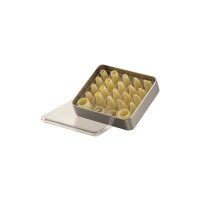 SPRITZTÜLLEN-SET / TÜLLENKASSETTE - 22 TEILIG - PP, 4 Stern-/8 Loch- u. 8 Garniertüllen VE 1 Set
