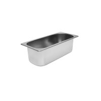 EISBEHÄLTER / EISSCHALEN - EDELSTAHL 4,9 L, 360 x 165 x 120 mm VE 1