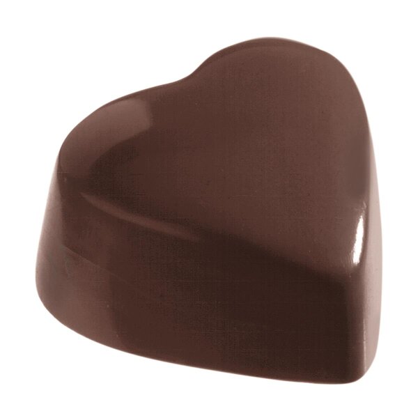 Schokoladen Form Herz groß - K