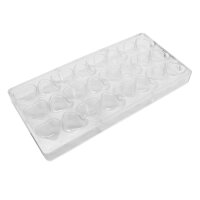 SCHOKOLADEN-FORM 275X135 MM - VALENTIN, 31 x 35 x 18 mm VE 1