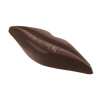 Schokoladen Form "Kiss me" Kussmund - K