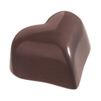 SCHOKOLADEN-FORM 275X135 MM - VALENTIN, 28 x 22,6 x 16 mm VE 1