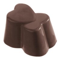 Schokoladen Form Herz doppelt - K