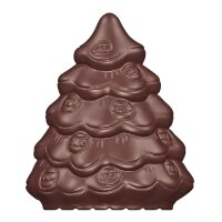 Schokoladen Form Weihnachtsbaum - K