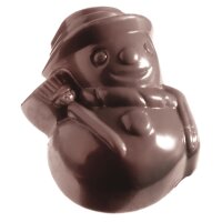 Schokoladen Form Schneemann - K