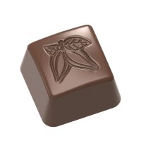 Schokoladen Form Stempel Kakao Quadrat - K