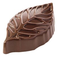 Schokoladen Form Blatt - K