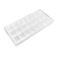 SCHOKOLADEN-FORM 275X135 MM - ÜBERZIEHPRALINEN, 27 X 22 X 15 mm VE 1