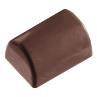 Schokoladen Form Buche glatt - K