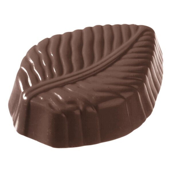 Schokoladen Form Hainbuchenblatt - K